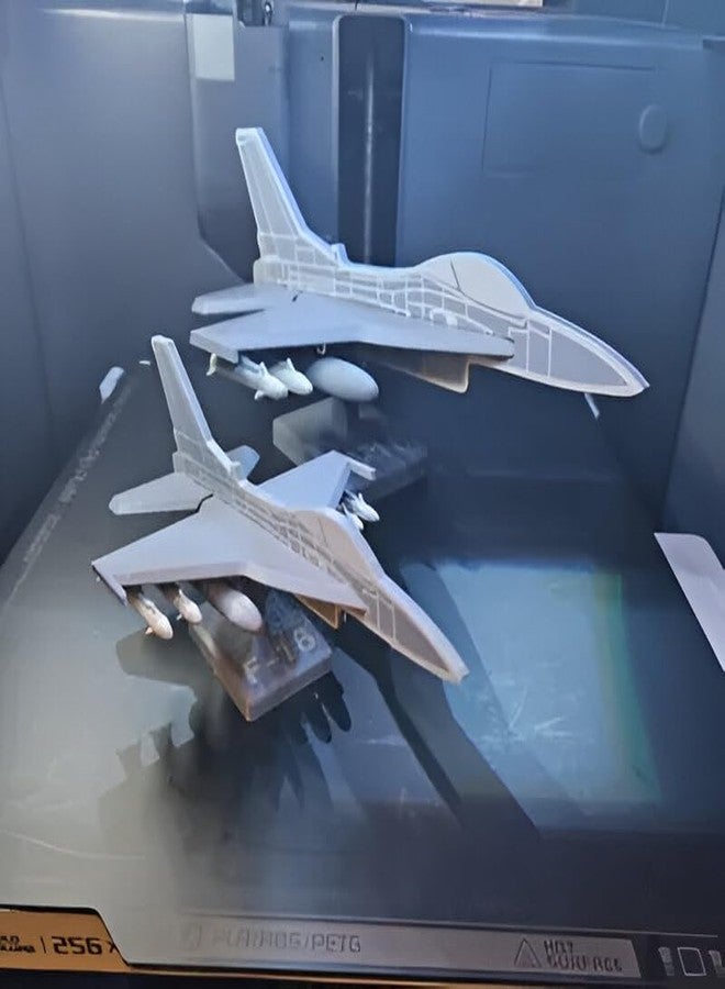 Beoals DIY Model Aircraft Kit, F-16 Fighter Jet Scale Model with Detachable Parts,Multicolor - Image 3